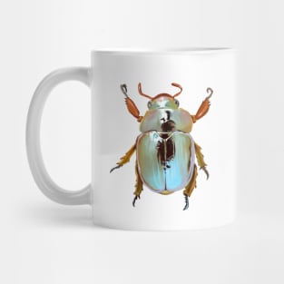 Rainbow Scarab Beetle Mug